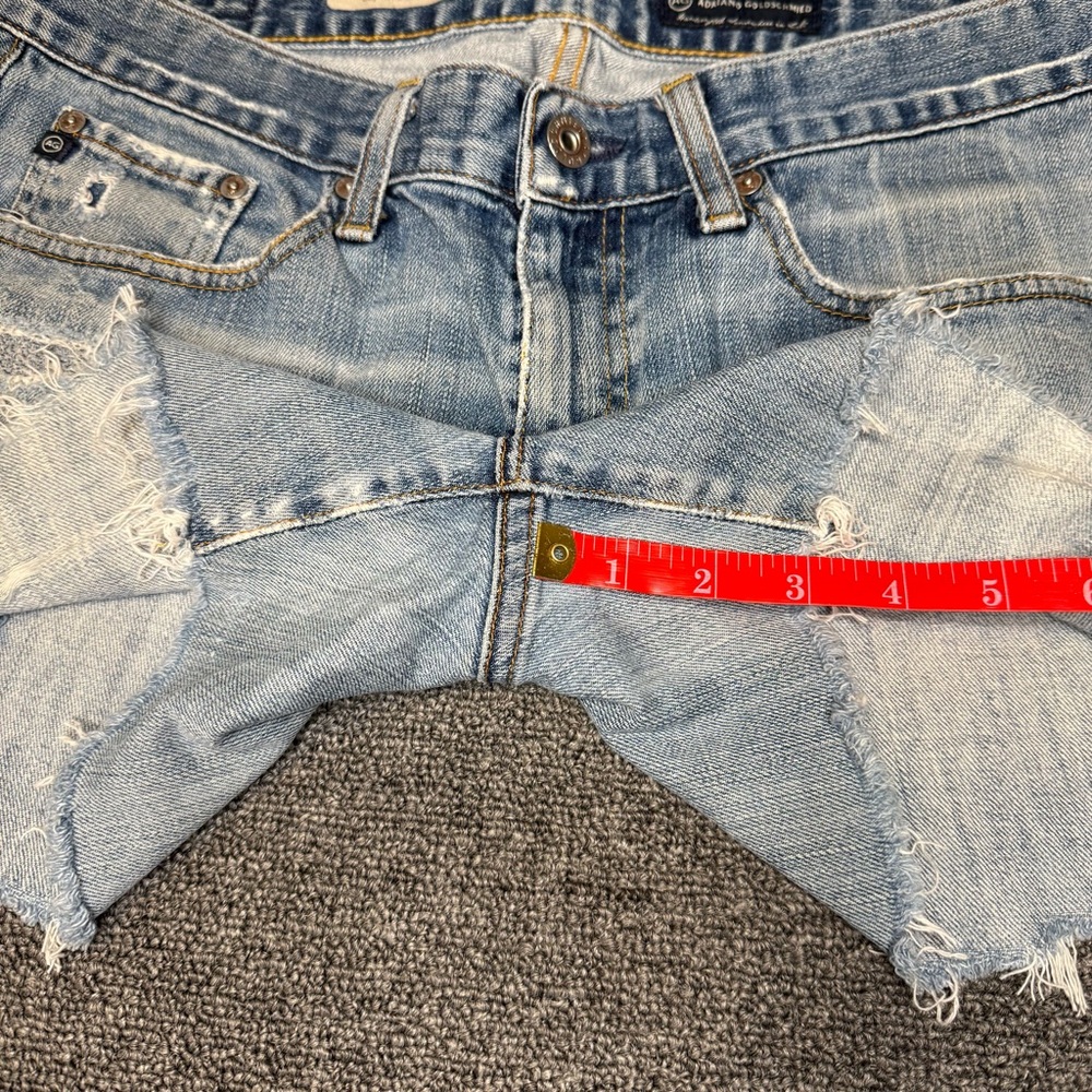 AG Adriano Goldschmied The Tomboy Shorts Size 29 98% Cotton Boyfriend Cut Off - Picture 15 of 15